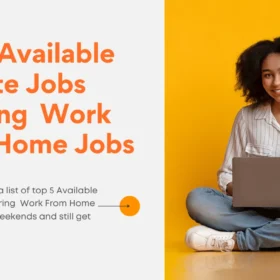 Top 5 Available Remote Jobs Offering  Work From Home Jobs